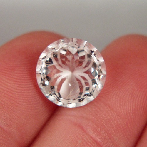 * Unique Spider Cut Rutile Quartz Gemstone 7.26 ct  Litnon.com