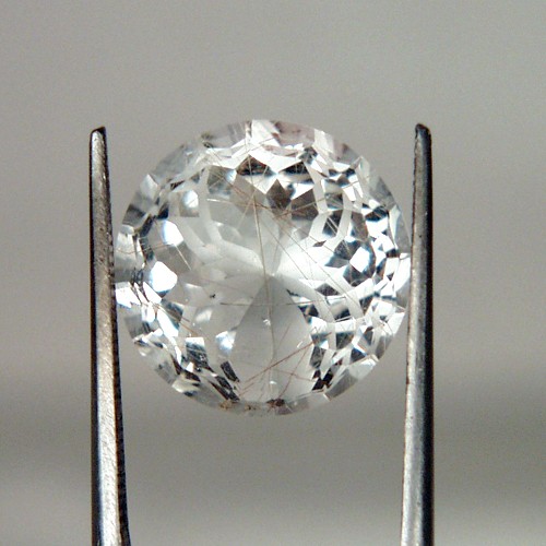 * Unique Spider Cut Rutile Quartz Gemstone 7.26 ct  Litnon.com