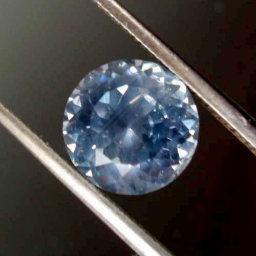 USA Cut Bright Steel Blue Montana Sapphire 2.06 ct  Litnon.com