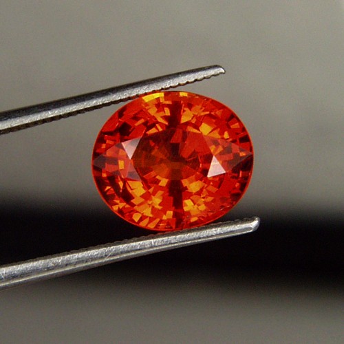 Color and Fire Spessartite Garnet Nigeria 3.13 ct  Litnon.com
