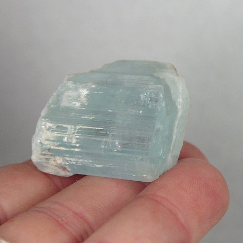 Terminated Aquamarine Beryl Crystal Specimen Pakistan  Litnon.com