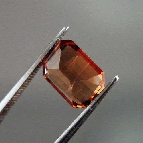 Rare Copper Orange Precious Topaz Russia 3.86ct  Litnon.com
