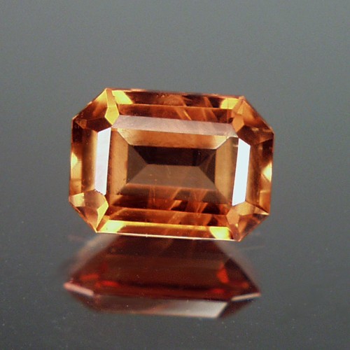 Rare Copper Orange Precious Topaz Russia 3.86ct  Litnon.com