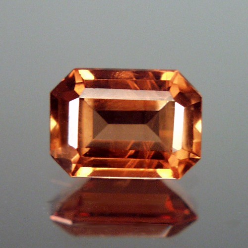 Rare Copper Orange Precious Topaz Russia 3.86ct  Litnon.com