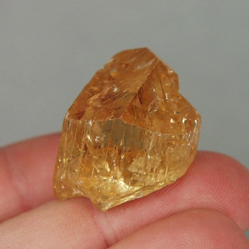 Big Golden Scapolite Crystal Specimen Tanzania 82 ct  Litnon.com