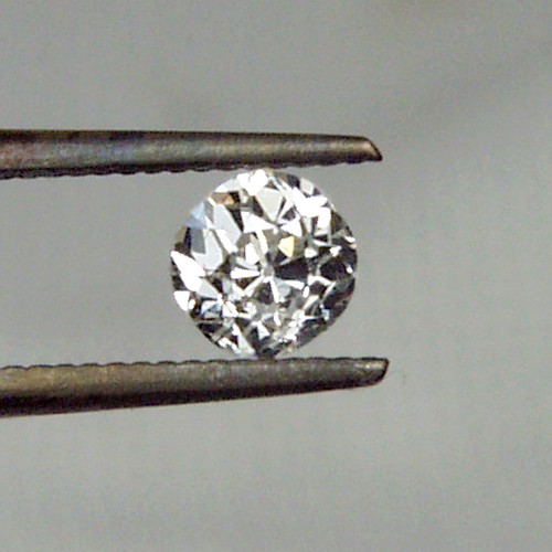 Antique ~ Vintage Old Mine Cut Diamond 0.25 ct  Litnon.com