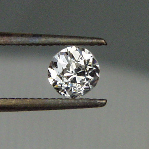 Antique ~ Vintage Old Mine Cut Diamond 0.25 ct  Litnon.com