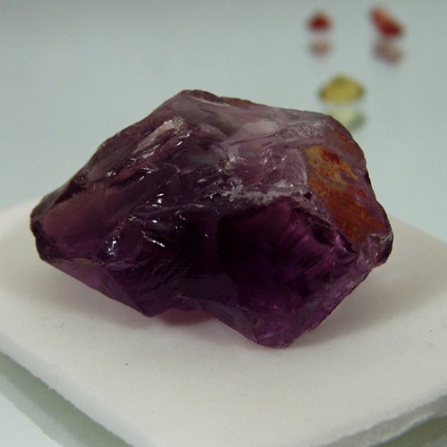 Big and Clean Amethyst High Facet Rough Brazil 180ct  Litnon.com