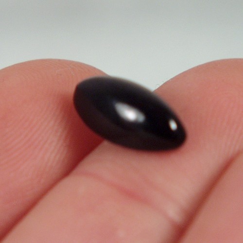 Rare Russian Melanite Andradite Garnet Cab 4.70 ct GLI Litnon.com