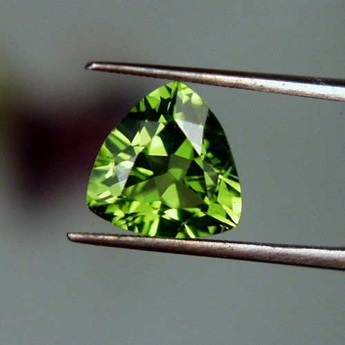 Bright and Pretty Fine Color Pakistan Peridot 3.06 ct  Litnon.com