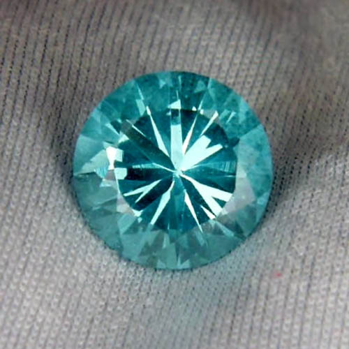 Aquamarine Blue Top Cut Railroad Insulator Glass  Litnon.com