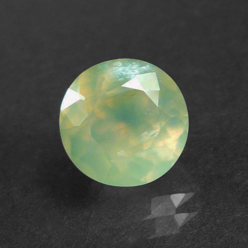Faceted Prehenite From Mali Africa 5.27 ct  Litnon.com