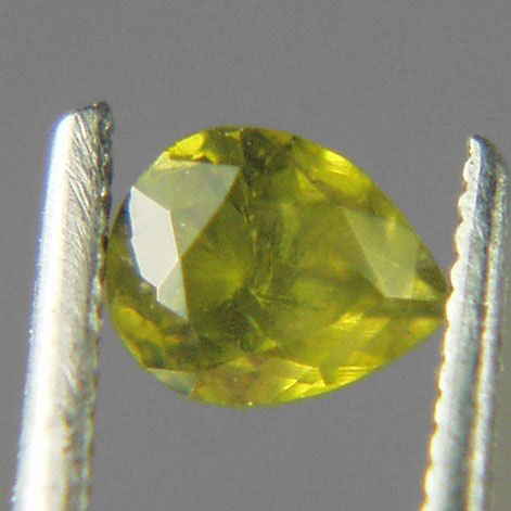 Perfect Horsetail Inclusions Russian Demantoid Garnet GL Litnon.com