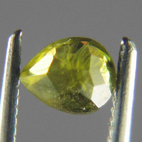 Perfect Horsetail Inclusions Russian Demantoid Garnet GL Litnon.com