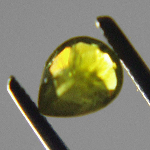 Perfect Horsetail Inclusions Russian Demantoid Garnet GL Litnon.com