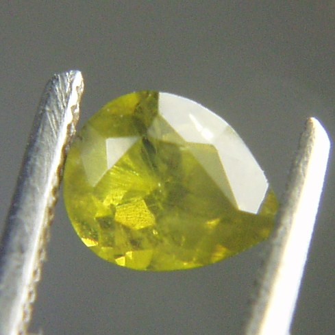 Perfect Horsetail Inclusions Russian Demantoid Garnet GL Litnon.com