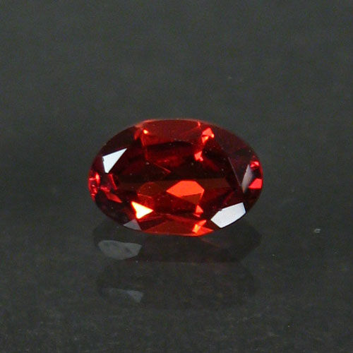 Fancy Cut Red Fire Crimson Color Umba River Garnet  Litnon.com
