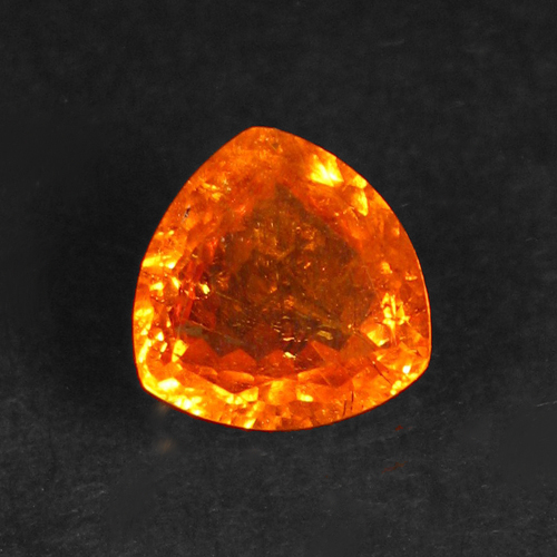  Color Orange Mandarin Spessartite Garnet 4.57 ct GL Litnon.com