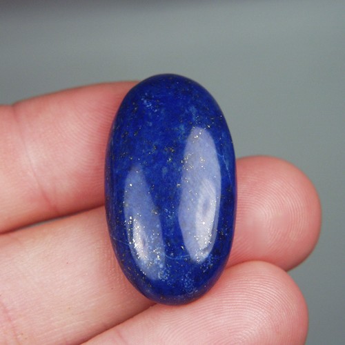 Top Quality Big Lapis Lazuli Pyrite Cab Afghanistan 54.5 ct   Litnon.com