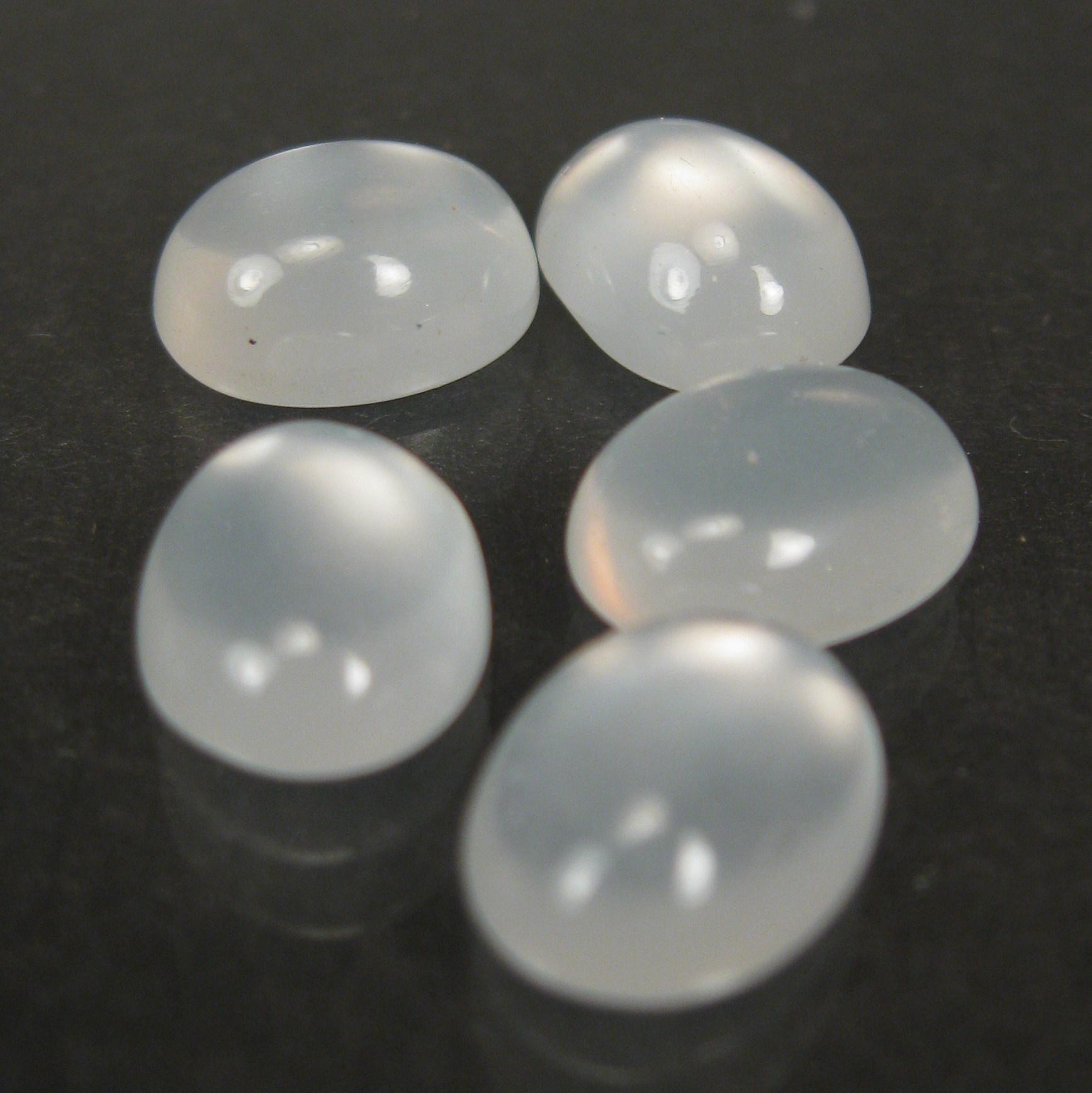 White Moonstone Cabochon Lot Sri Lanka 51.36 carats Litnon.com