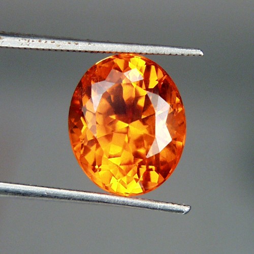 Special Color Best Mandarin Spessartite Garnet 6.44 ct  Litnon.com