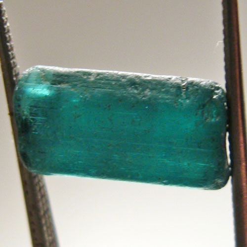 Afghan Blue Green Indicolite Tourmaline Facet Rough  Litnon.com