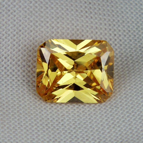 Fine Cutting Canary Yellow Cubic Zirconia  Litnon.com