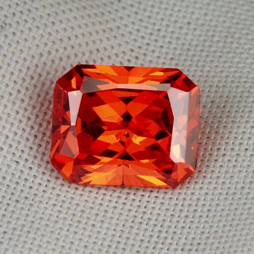 Fine Cutting Intense Orange Cubic Zirconia  Litnon.com