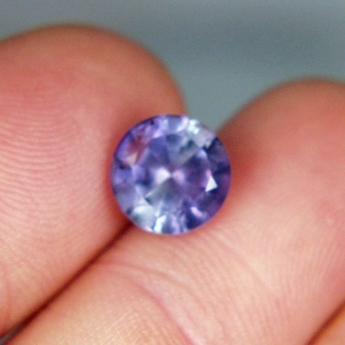 Unheated Color Change Blue to Purple Montana Sapphire 3.98ct  Litnon.com