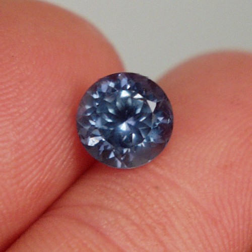 USA Cut Bright Steel Blue Montana Sapphire 2.19 ct  Litnon.com