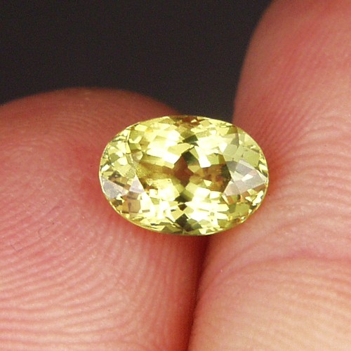 Bright Collectors Lemon Yellow Tourmaline Malawi 1.6ct  Litnon.com