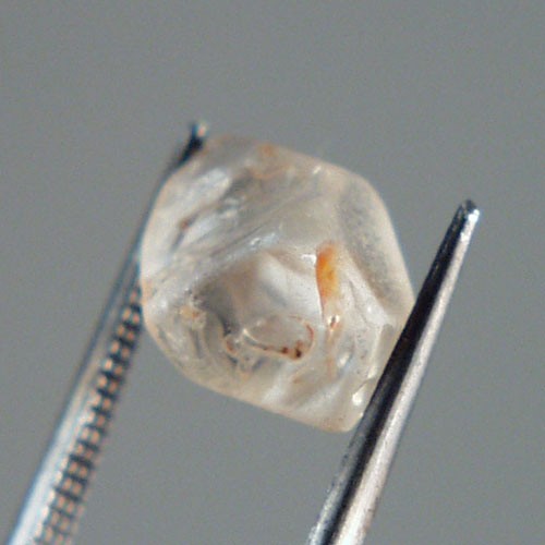 Clean Natural White Zircon Facet Rough Tanzania  Litnon.com