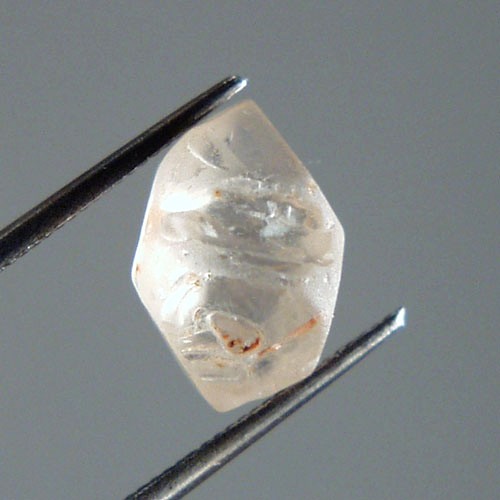 Clean Natural White Zircon Facet Rough Tanzania  Litnon.com