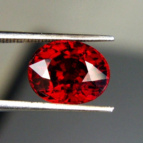  Color and Fire Big Red Spessartite Garnet 7.33 ct  Litnon.com
