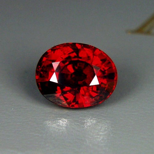  Color and Fire Big Red Spessartite Garnet 7.33 ct  Litnon.com