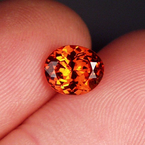 Cut Color and Fire Gem Quality Spessartite Garnet 1.83ct  Litnon.com