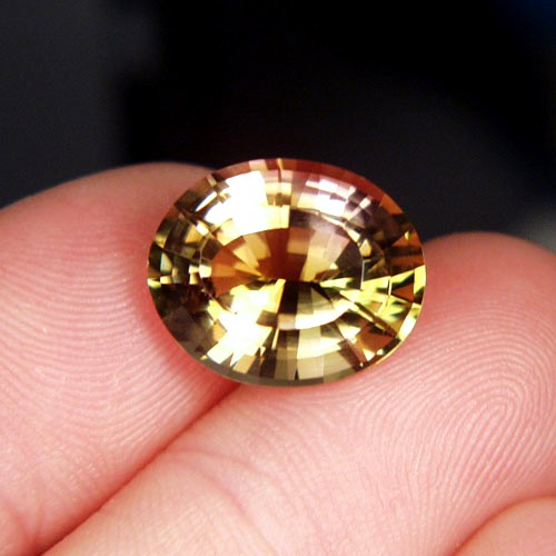 Rare Quality Parti Color Tourmaline Nigeria 11.78ct  Litnon.com