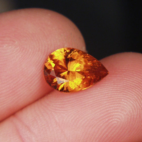 Ultra Rare Faceted Clinohumite Pakistan 3.33 ct  Litnon.com