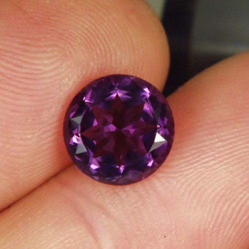 Top Cut and Rich Color Brazilian Amethyst 2.98 ct  Litnon.com