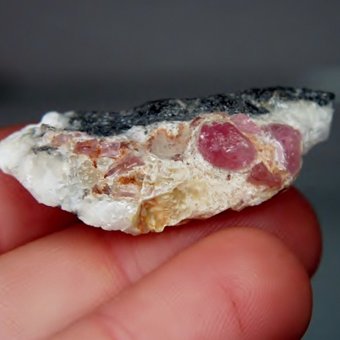 Rare Pink Topaz - Matrix Specimen Katlan Pakistan Litnon.com