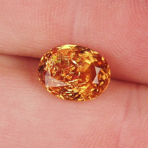 Ultra Rare Faceted Bastnaesite Pakistan 3.84 ct  Litnon.com