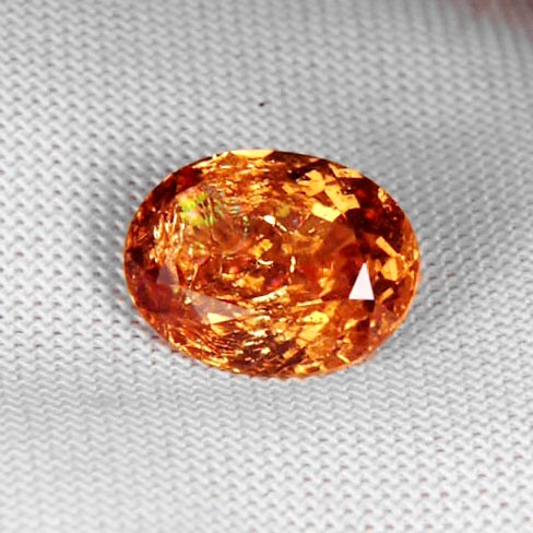 Ultra Rare Faceted Bastnaesite Pakistan 3.84 ct  Litnon.com