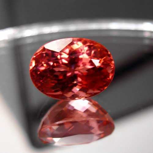 Fine color Pink Orange Tourmaline Mozambique 2.75 ct  Litnon.com