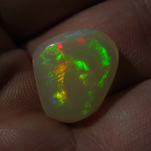 Spectacular Fire Top Gem Quality Welo Opal  Litnon.com