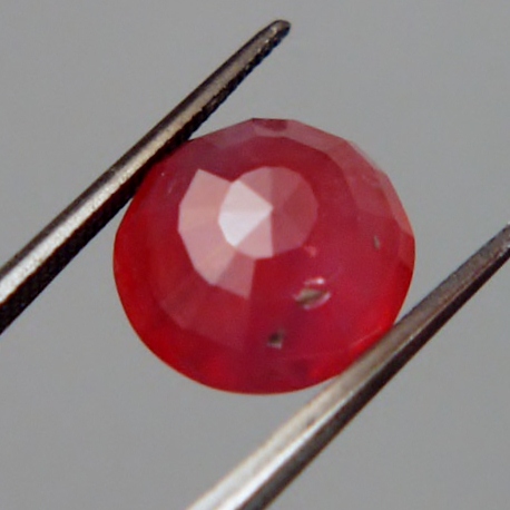 Big Natural Orange Red Sapphire India 6.11 carats  Litnon.com
