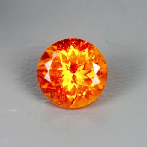 Great Color Orange Spessartite Garnet Tanzania 3.92 ct  Litnon.com