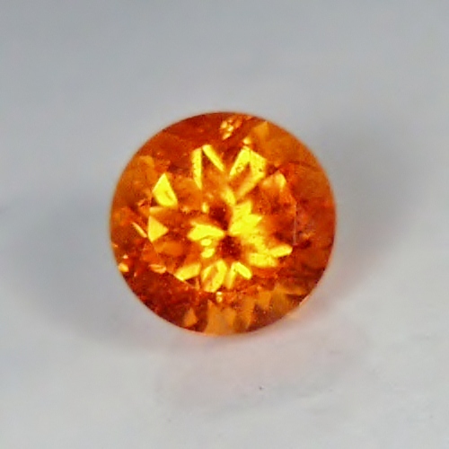 Great Color Orange Spessartite Garnet Tanzania 3.92 ct  Litnon.com