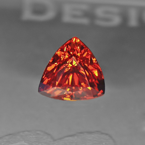 Color and Fire Red Orange Spessartite Garnet 3.45 ct  Litnon.com