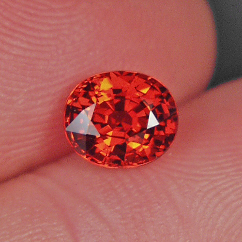 Color and Fire Spessartite Garnet Nigeria 1.95 ct  Litnon.com