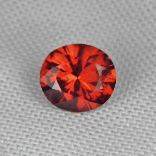 Cut, Color and Fire Orange Red Spessartite Garnet  Litnon.com